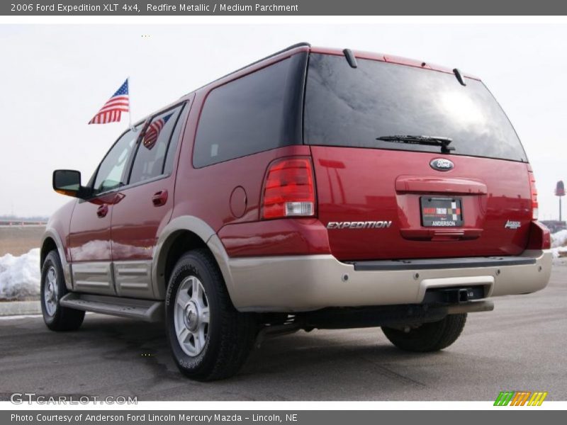 Redfire Metallic / Medium Parchment 2006 Ford Expedition XLT 4x4