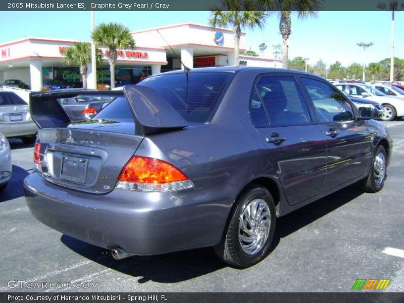 Graphite Grey Pearl / Gray 2005 Mitsubishi Lancer ES