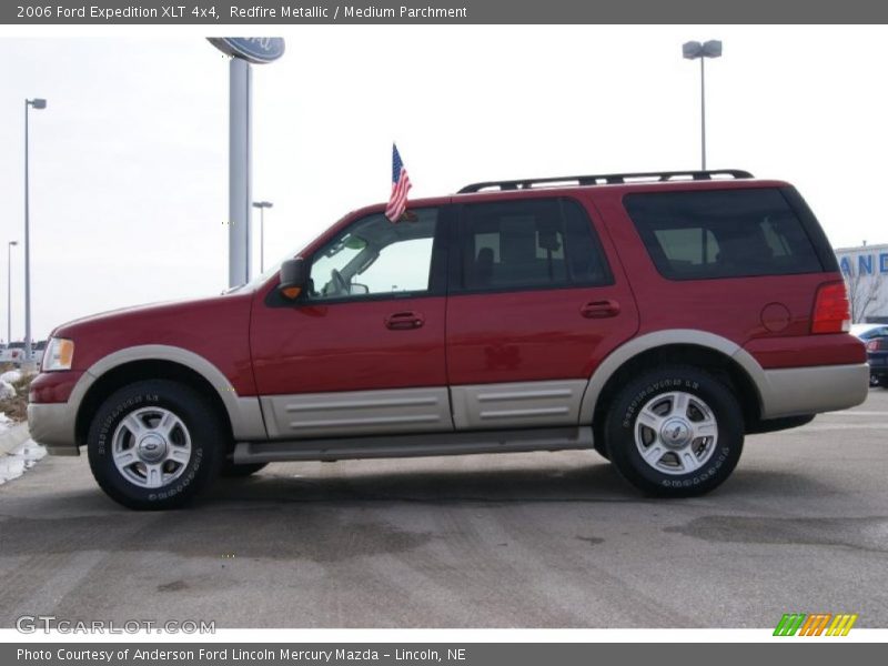 Redfire Metallic / Medium Parchment 2006 Ford Expedition XLT 4x4