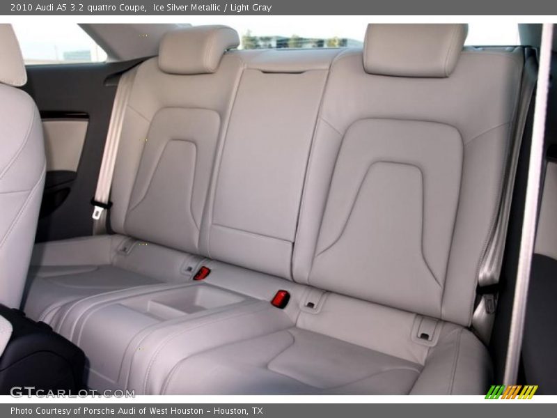 Ice Silver Metallic / Light Gray 2010 Audi A5 3.2 quattro Coupe