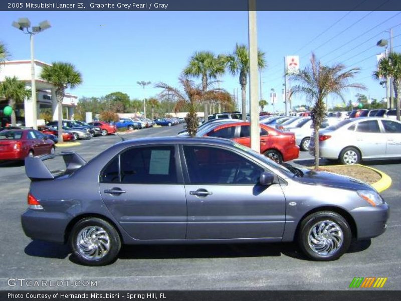 Graphite Grey Pearl / Gray 2005 Mitsubishi Lancer ES