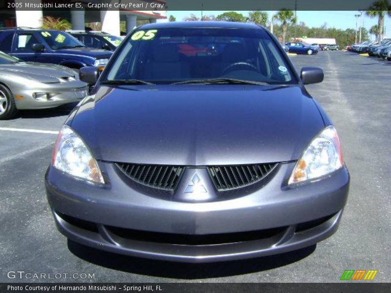 Graphite Grey Pearl / Gray 2005 Mitsubishi Lancer ES