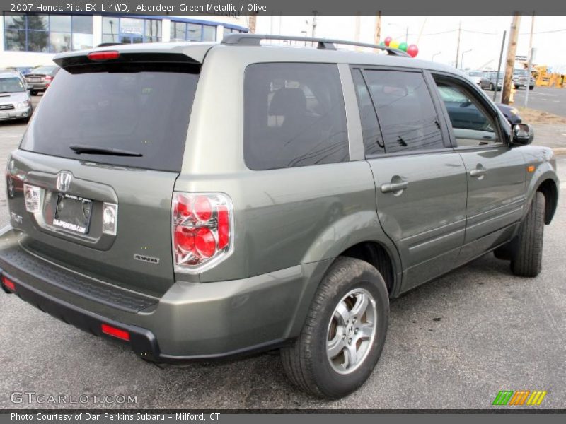 Aberdeen Green Metallic / Olive 2007 Honda Pilot EX-L 4WD