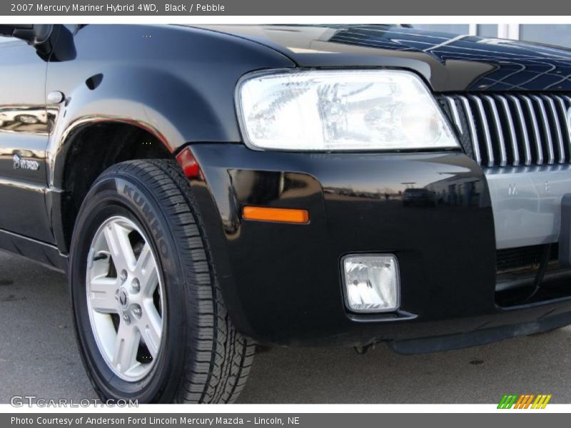 Black / Pebble 2007 Mercury Mariner Hybrid 4WD