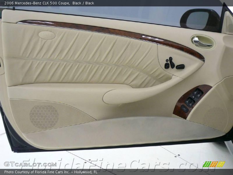 Black / Black 2006 Mercedes-Benz CLK 500 Coupe
