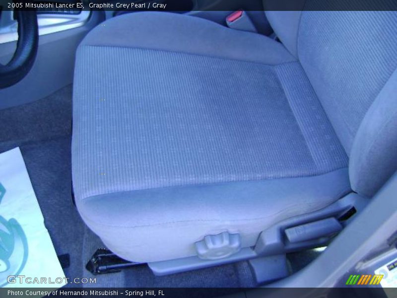 Graphite Grey Pearl / Gray 2005 Mitsubishi Lancer ES