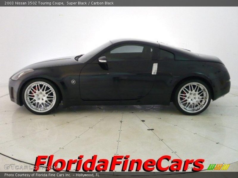 Super Black / Carbon Black 2003 Nissan 350Z Touring Coupe