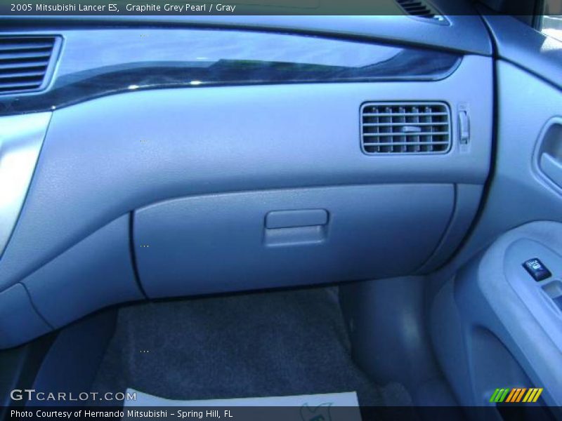 Graphite Grey Pearl / Gray 2005 Mitsubishi Lancer ES