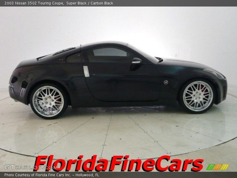 Super Black / Carbon Black 2003 Nissan 350Z Touring Coupe