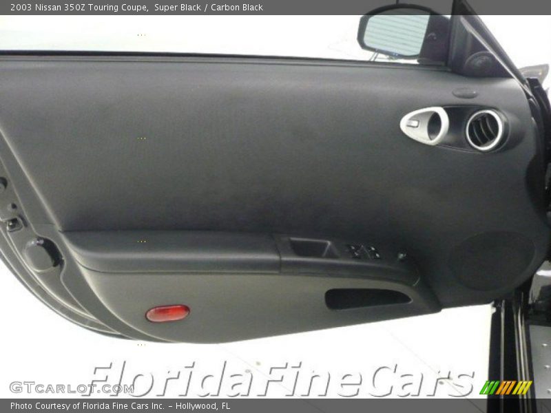 Super Black / Carbon Black 2003 Nissan 350Z Touring Coupe
