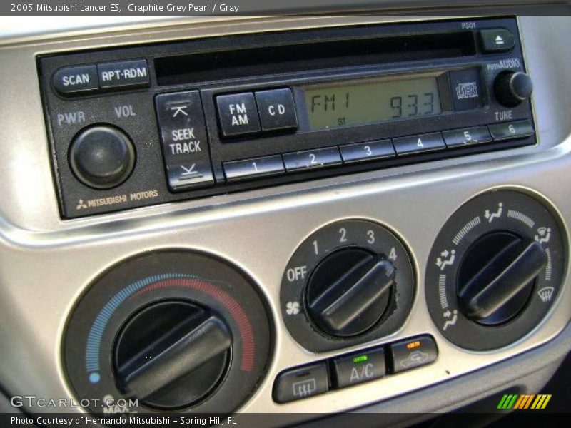 Graphite Grey Pearl / Gray 2005 Mitsubishi Lancer ES