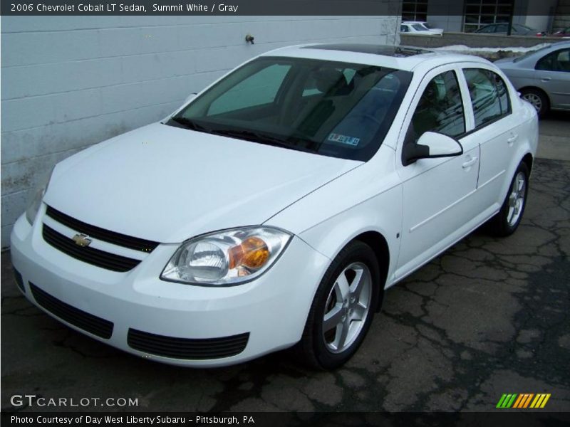 Summit White / Gray 2006 Chevrolet Cobalt LT Sedan