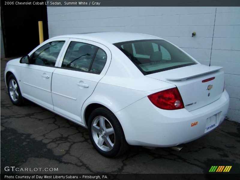Summit White / Gray 2006 Chevrolet Cobalt LT Sedan