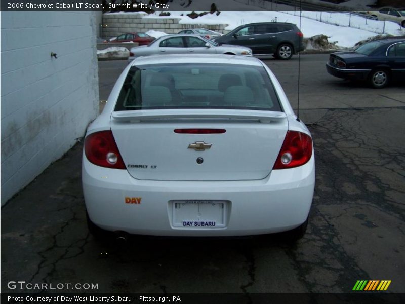 Summit White / Gray 2006 Chevrolet Cobalt LT Sedan