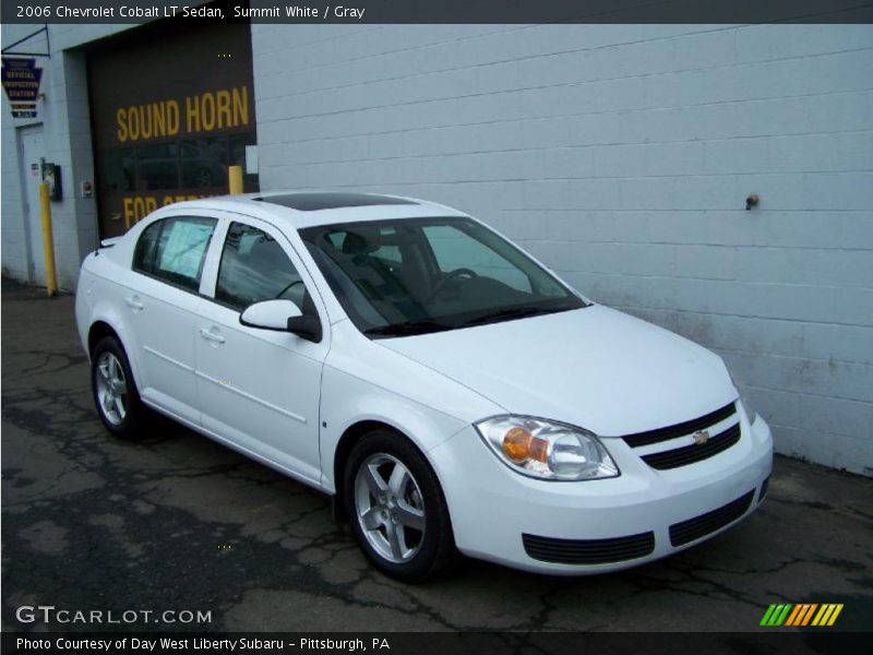 Summit White / Gray 2006 Chevrolet Cobalt LT Sedan