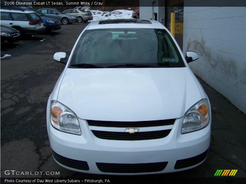 Summit White / Gray 2006 Chevrolet Cobalt LT Sedan