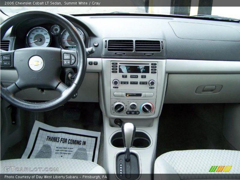 Summit White / Gray 2006 Chevrolet Cobalt LT Sedan