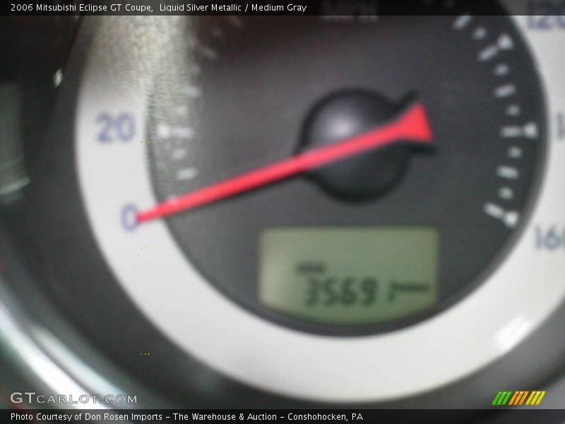 Liquid Silver Metallic / Medium Gray 2006 Mitsubishi Eclipse GT Coupe