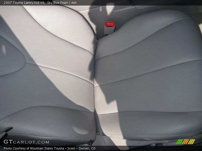 Sky Blue Pearl / Ash 2007 Toyota Camry XLE V6