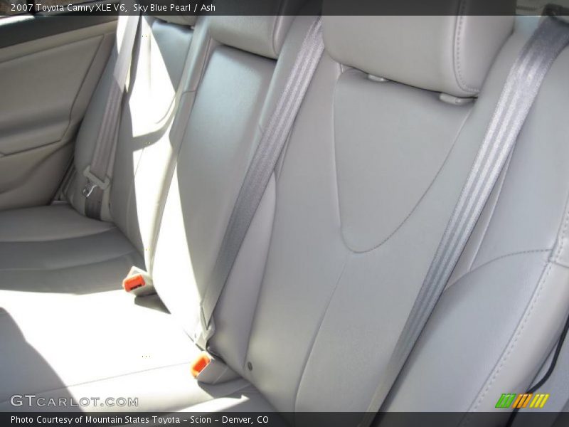 Sky Blue Pearl / Ash 2007 Toyota Camry XLE V6