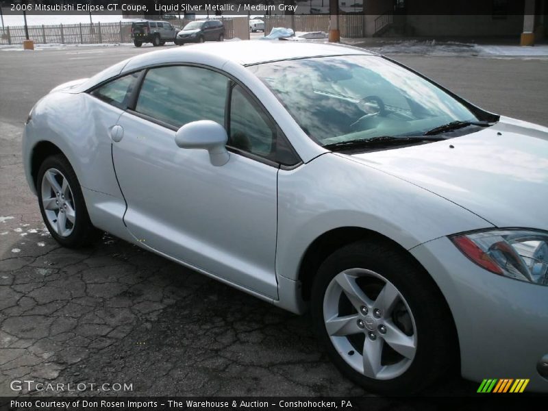 Liquid Silver Metallic / Medium Gray 2006 Mitsubishi Eclipse GT Coupe