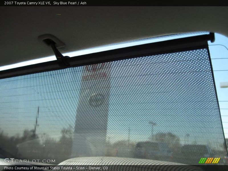 Sky Blue Pearl / Ash 2007 Toyota Camry XLE V6