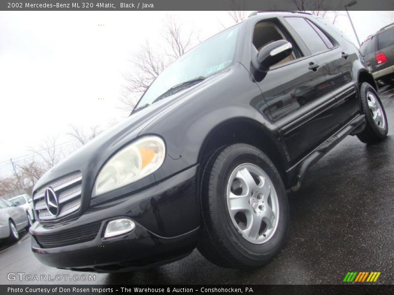 Black / Java 2002 Mercedes-Benz ML 320 4Matic