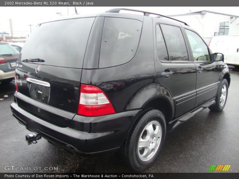 Black / Java 2002 Mercedes-Benz ML 320 4Matic