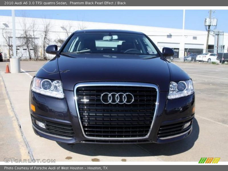 Phantom Black Pearl Effect / Black 2010 Audi A6 3.0 TFSI quattro Sedan