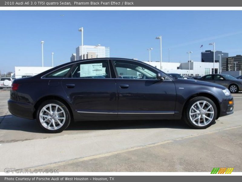 Phantom Black Pearl Effect / Black 2010 Audi A6 3.0 TFSI quattro Sedan