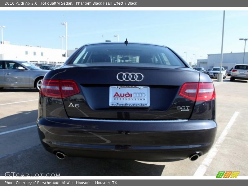 Phantom Black Pearl Effect / Black 2010 Audi A6 3.0 TFSI quattro Sedan