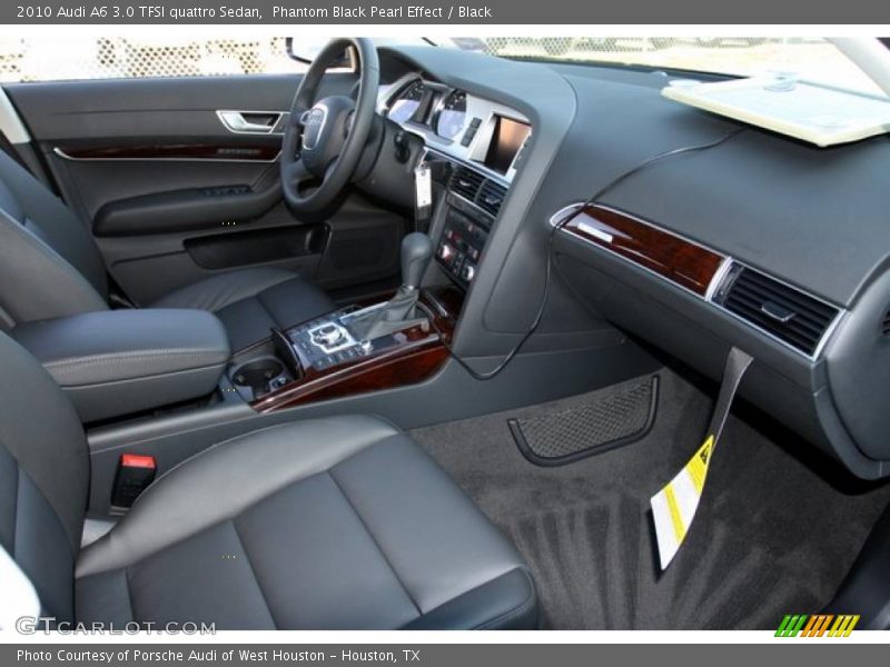 Phantom Black Pearl Effect / Black 2010 Audi A6 3.0 TFSI quattro Sedan