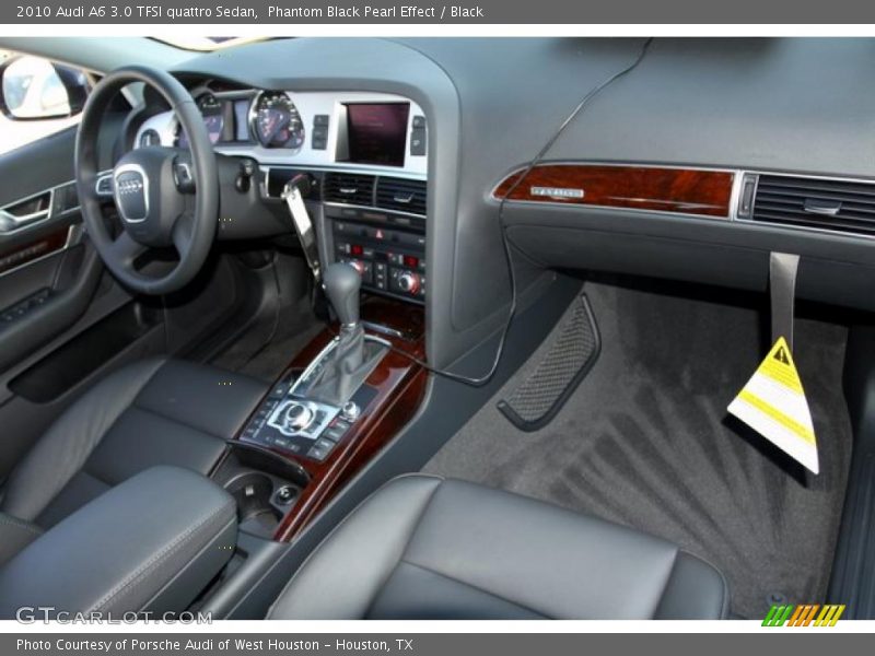 Phantom Black Pearl Effect / Black 2010 Audi A6 3.0 TFSI quattro Sedan