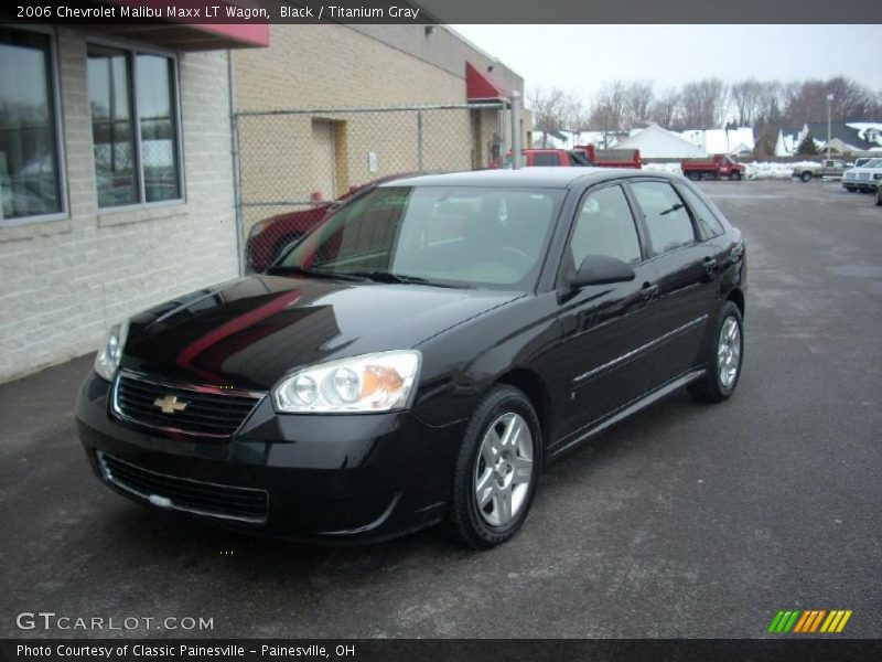 Black / Titanium Gray 2006 Chevrolet Malibu Maxx LT Wagon