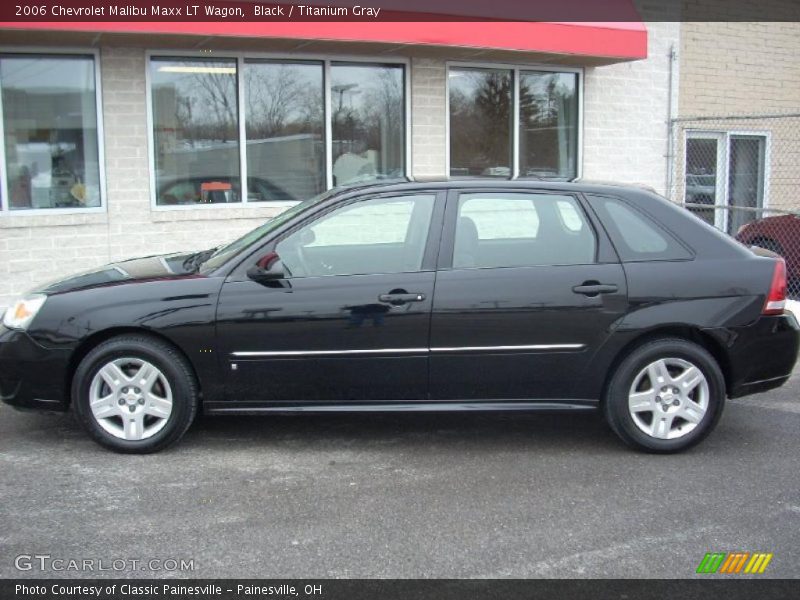 Black / Titanium Gray 2006 Chevrolet Malibu Maxx LT Wagon