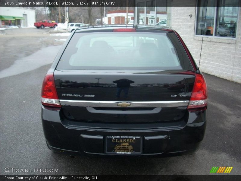 Black / Titanium Gray 2006 Chevrolet Malibu Maxx LT Wagon