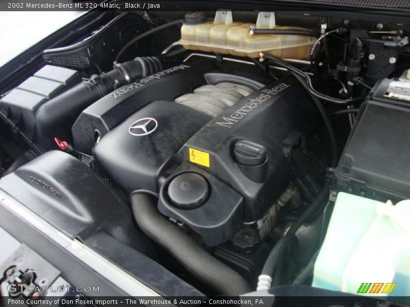 Black / Java 2002 Mercedes-Benz ML 320 4Matic