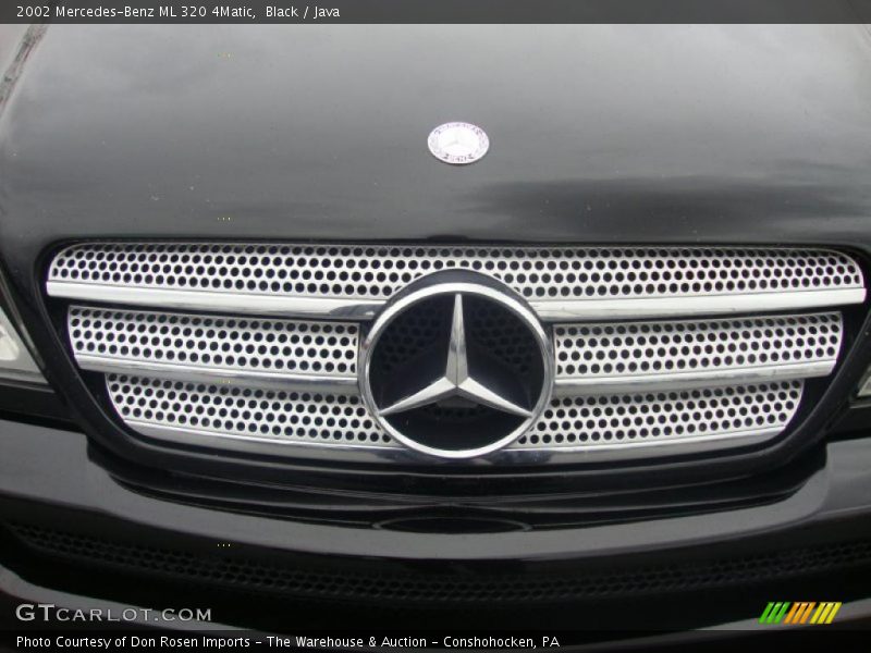 Black / Java 2002 Mercedes-Benz ML 320 4Matic