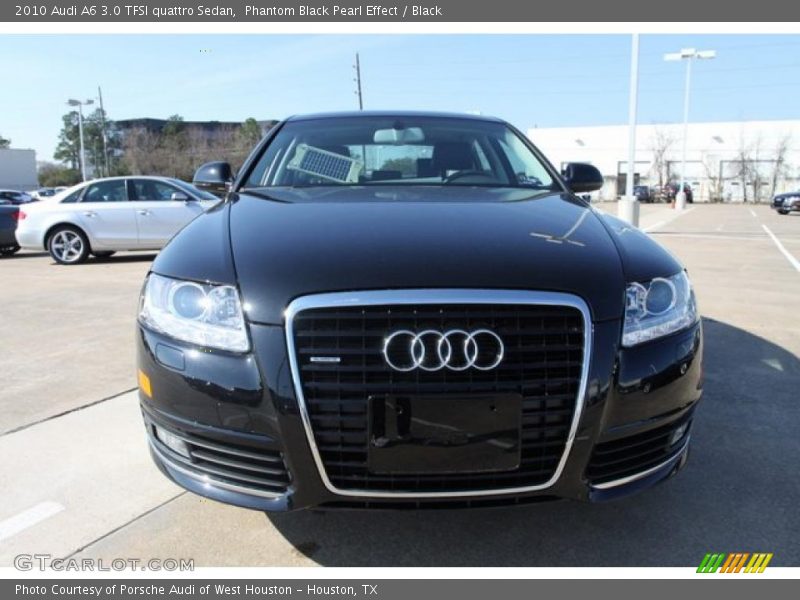 Phantom Black Pearl Effect / Black 2010 Audi A6 3.0 TFSI quattro Sedan