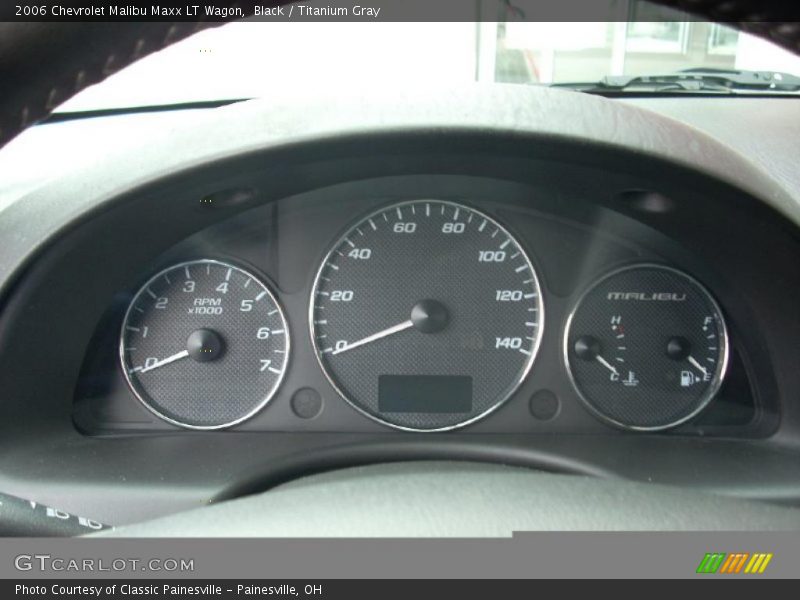 Black / Titanium Gray 2006 Chevrolet Malibu Maxx LT Wagon