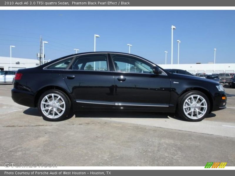 Phantom Black Pearl Effect / Black 2010 Audi A6 3.0 TFSI quattro Sedan