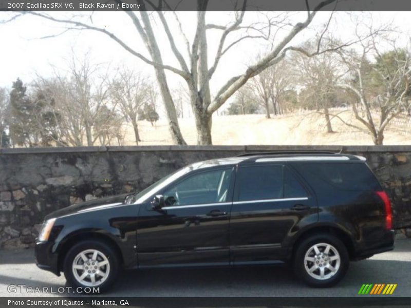 Black Raven / Ebony 2007 Cadillac SRX V6