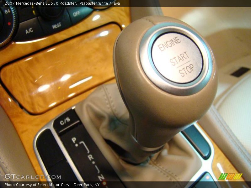 Alabaster White / Java 2007 Mercedes-Benz SL 550 Roadster