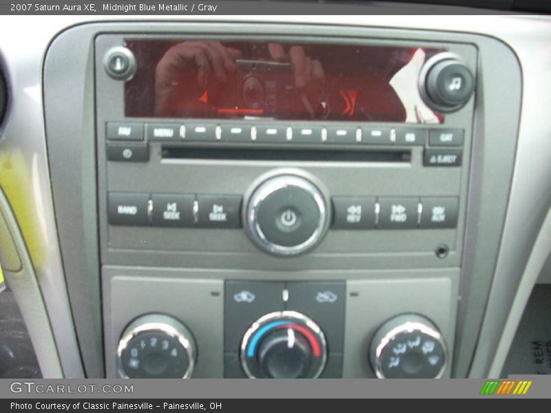 Midnight Blue Metallic / Gray 2007 Saturn Aura XE
