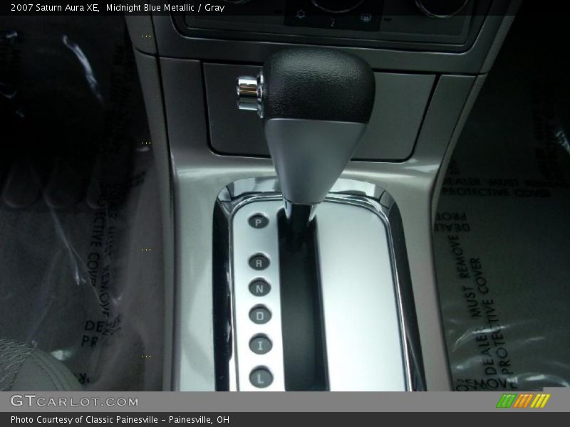 Midnight Blue Metallic / Gray 2007 Saturn Aura XE
