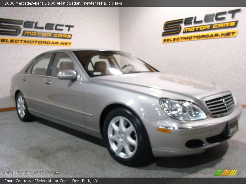 Pewter Metallic / Java 2006 Mercedes-Benz S 500 4Matic Sedan