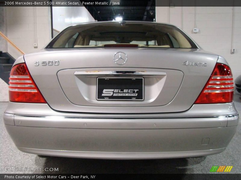 Pewter Metallic / Java 2006 Mercedes-Benz S 500 4Matic Sedan