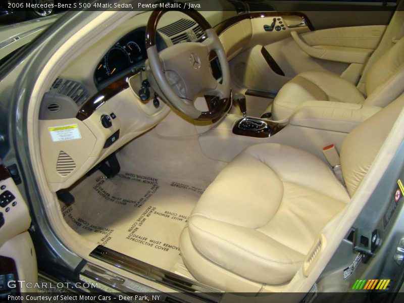 Pewter Metallic / Java 2006 Mercedes-Benz S 500 4Matic Sedan