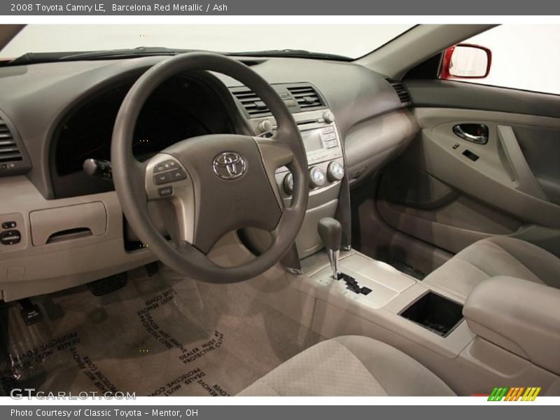 Barcelona Red Metallic / Ash 2008 Toyota Camry LE