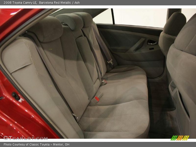 Barcelona Red Metallic / Ash 2008 Toyota Camry LE